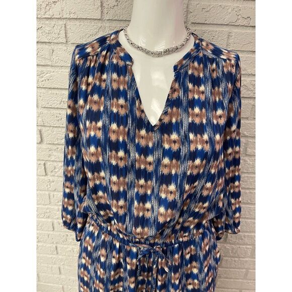 Skies Are Blue Multicolored Long Sleeve Shift Dress Size XS NWT - Picture 4 of 14